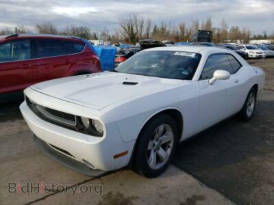 2012 Dodge CHALLENGER SXT, white — VIN 2C3CDYAG7CH131037, Copart