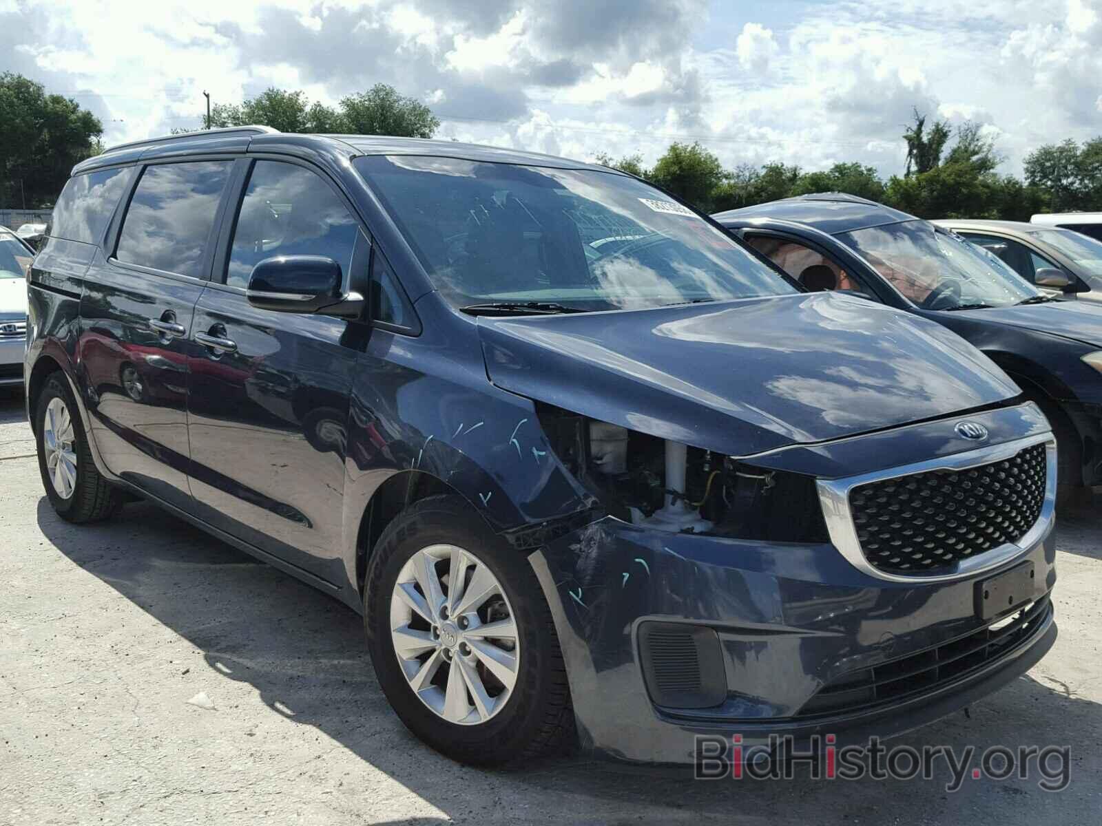 Фотография KNDMB5C12F6058436 - KIA SEDONA 2015