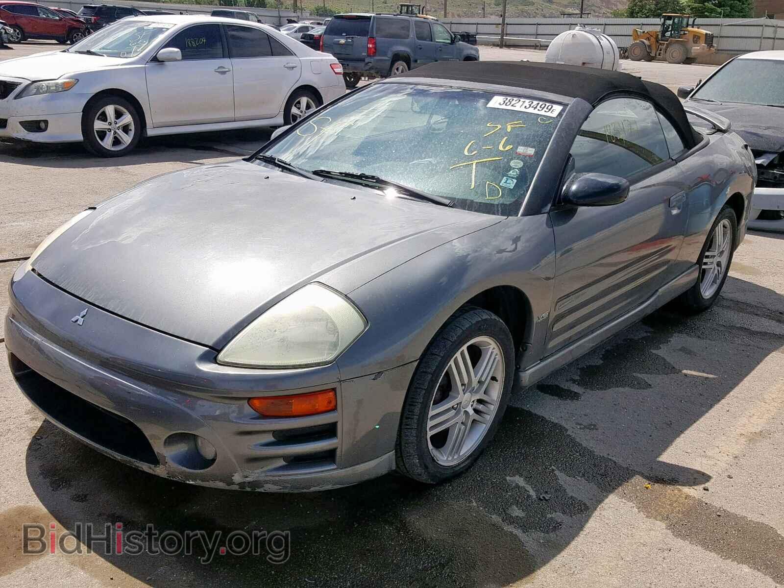 2004 MITSUBISHI ECLIPSE - VIN: 4A3AE55H54E038332 - Photo 2