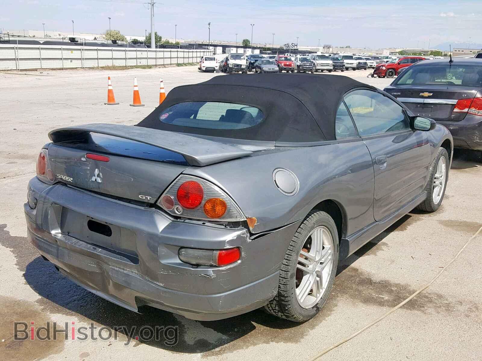 2004 MITSUBISHI ECLIPSE - VIN: 4A3AE55H54E038332 - Photo 4