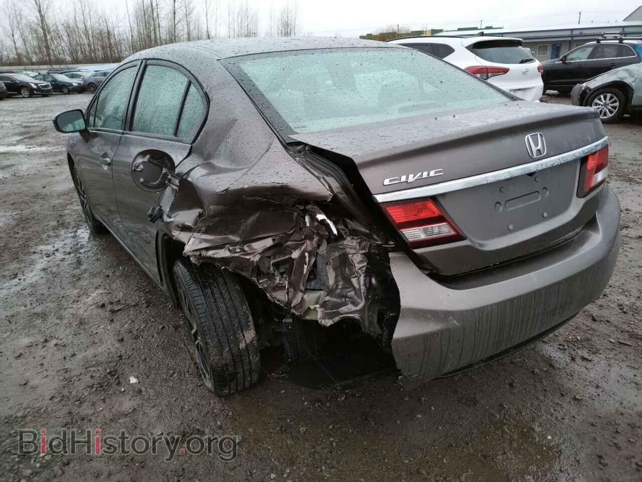 2014 HONDA CIVIC - VIN: 19XFB2F84EE255827 - Фото 3