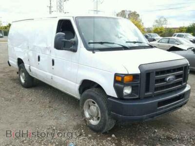 2008 Ford ECONOLINE, white — VIN 1FTNS24L28DA33652, Copart