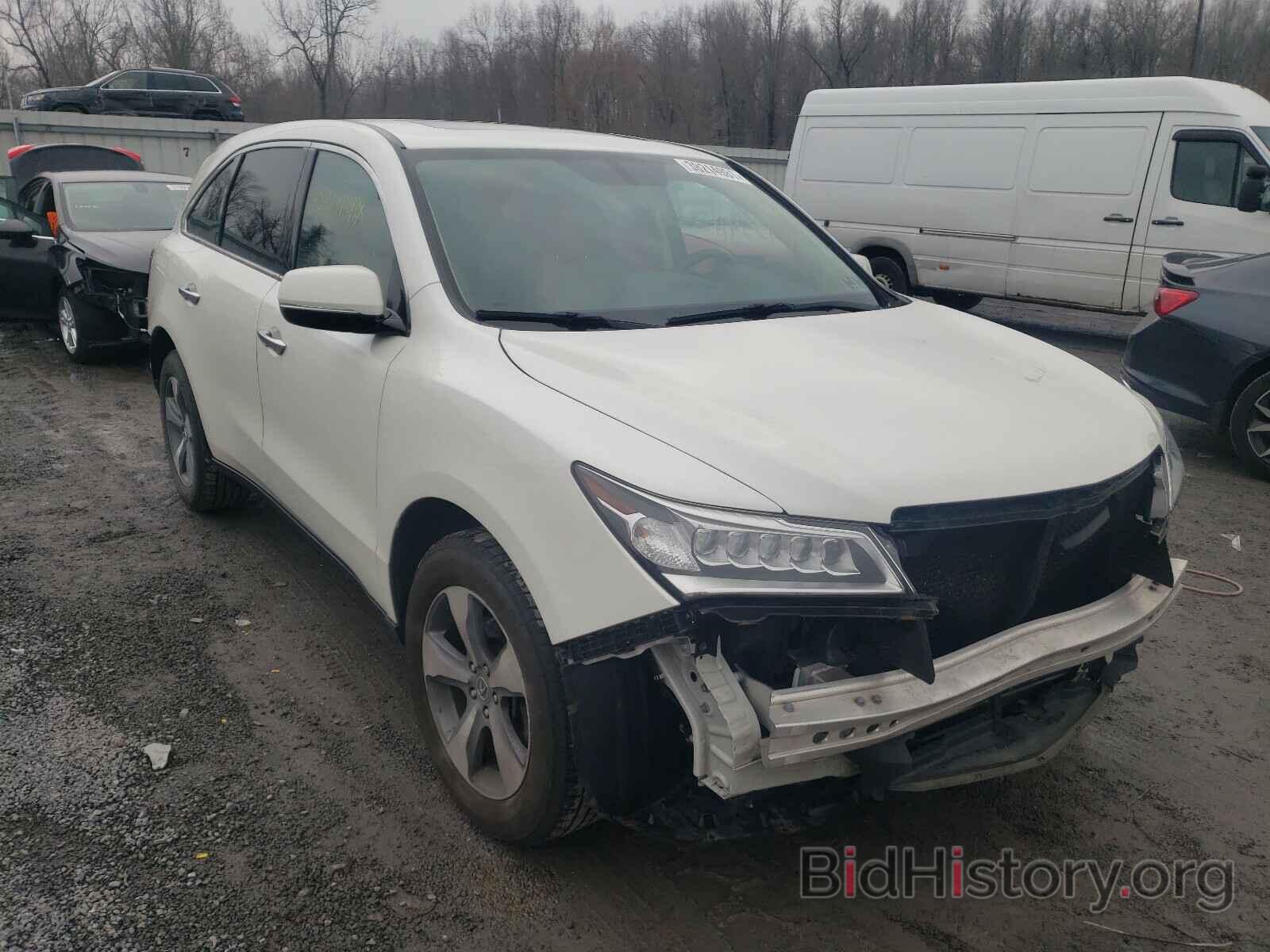 Photo 5FRYD4H22EB032153 - ACURA MDX 2014