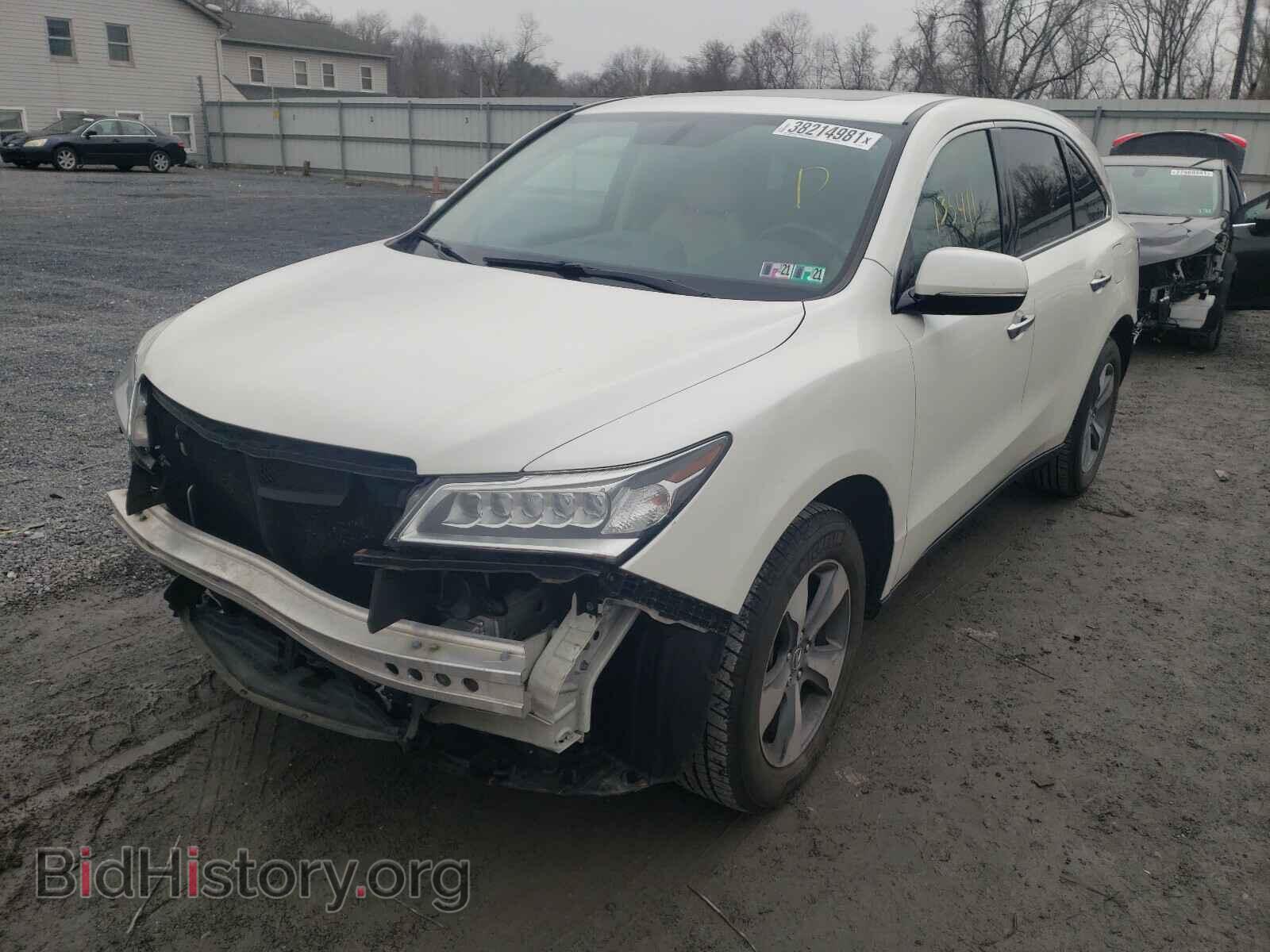 2014 ACURA MDX - VIN: 5FRYD4H22EB032153 - Фото 2