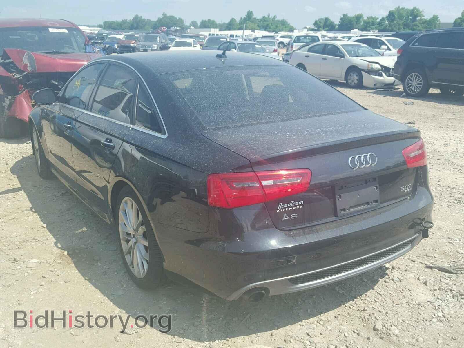2013 AUDI A6 - VIN: WAUHGAFC5DN044362 - Фото 3