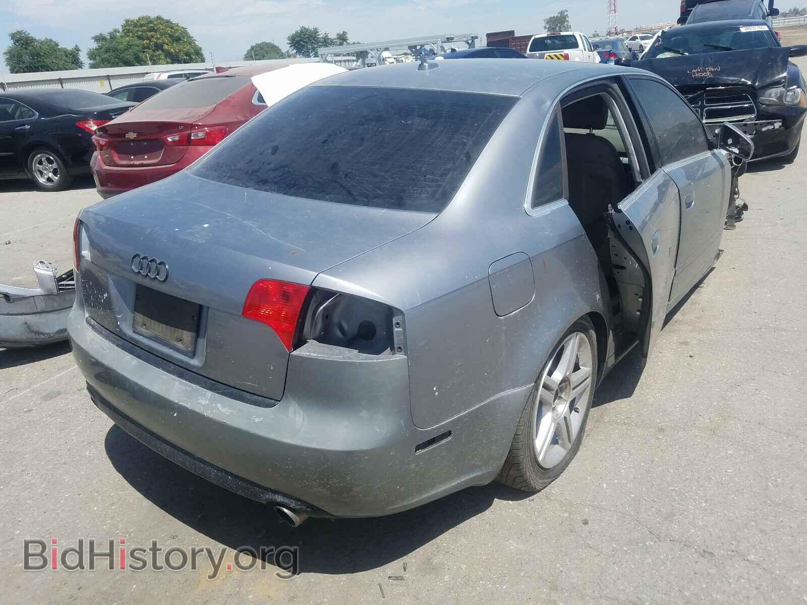 2007 AUDI A4 - VIN: WAUAF78E27A087414 - Photo 4