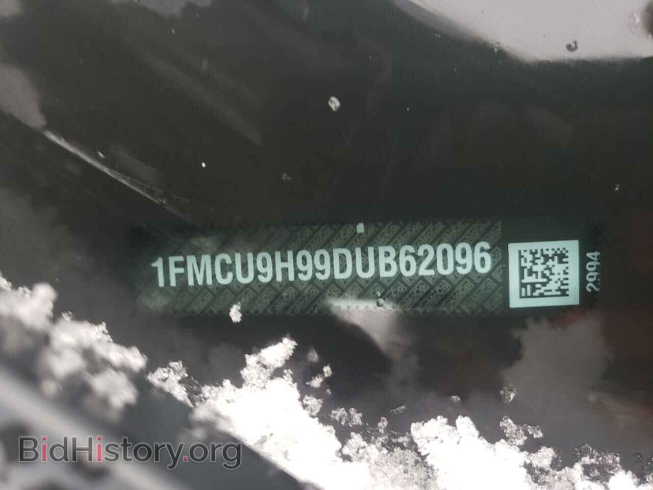 2013 FORD ESCAPE - VIN: 1FMCU9H99DUB62096 - Фото 13