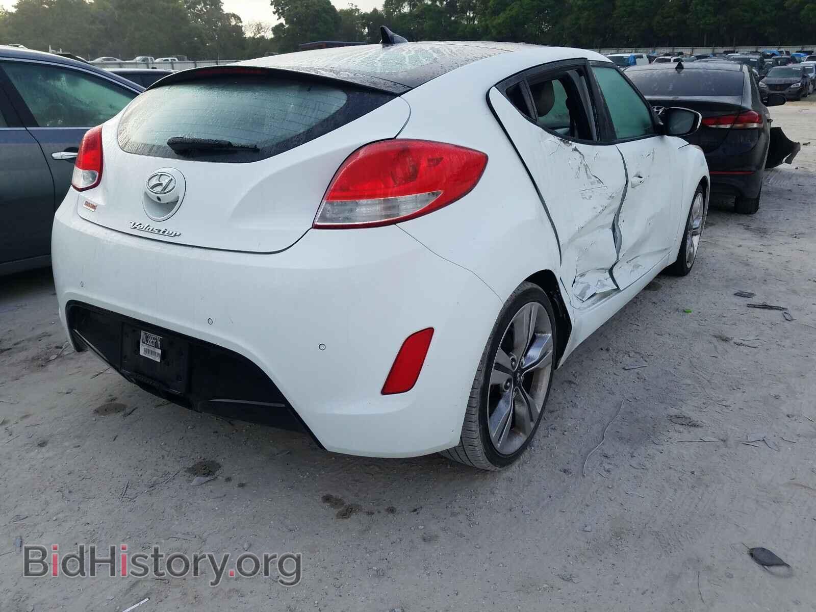 2012 HYUNDAI VELOSTER - VIN: KMHTC6AD1CU071127 - Фото 4