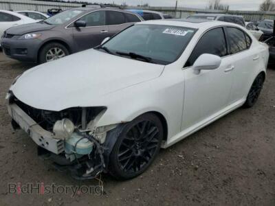 2008 Lexus IS IS 250, белый — VIN JTHCK262782020482, Copart