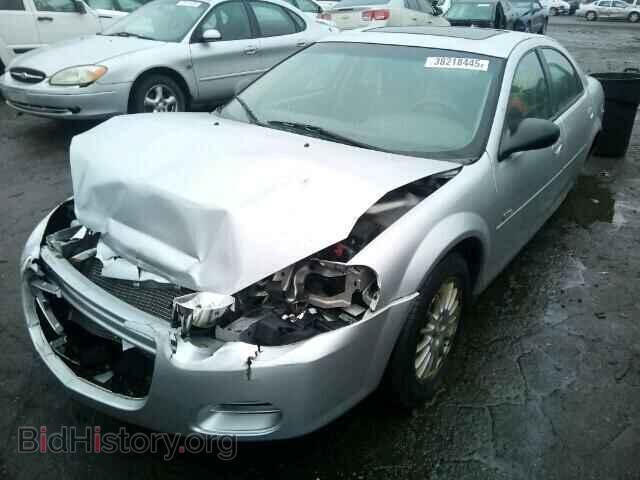 2005 CHRYSLER SEBRING - VIN: 1C3EL46X85N563773 - Фото 2