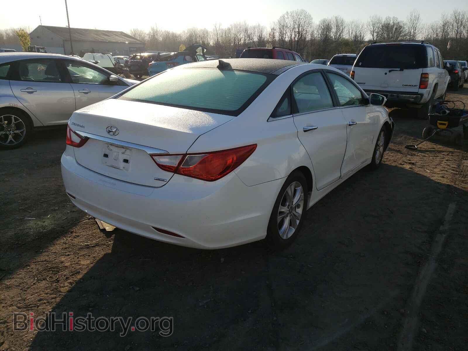 2012 HYUNDAI SONATA - VIN: 5NPEC4AC7CH501410 - Фото 4