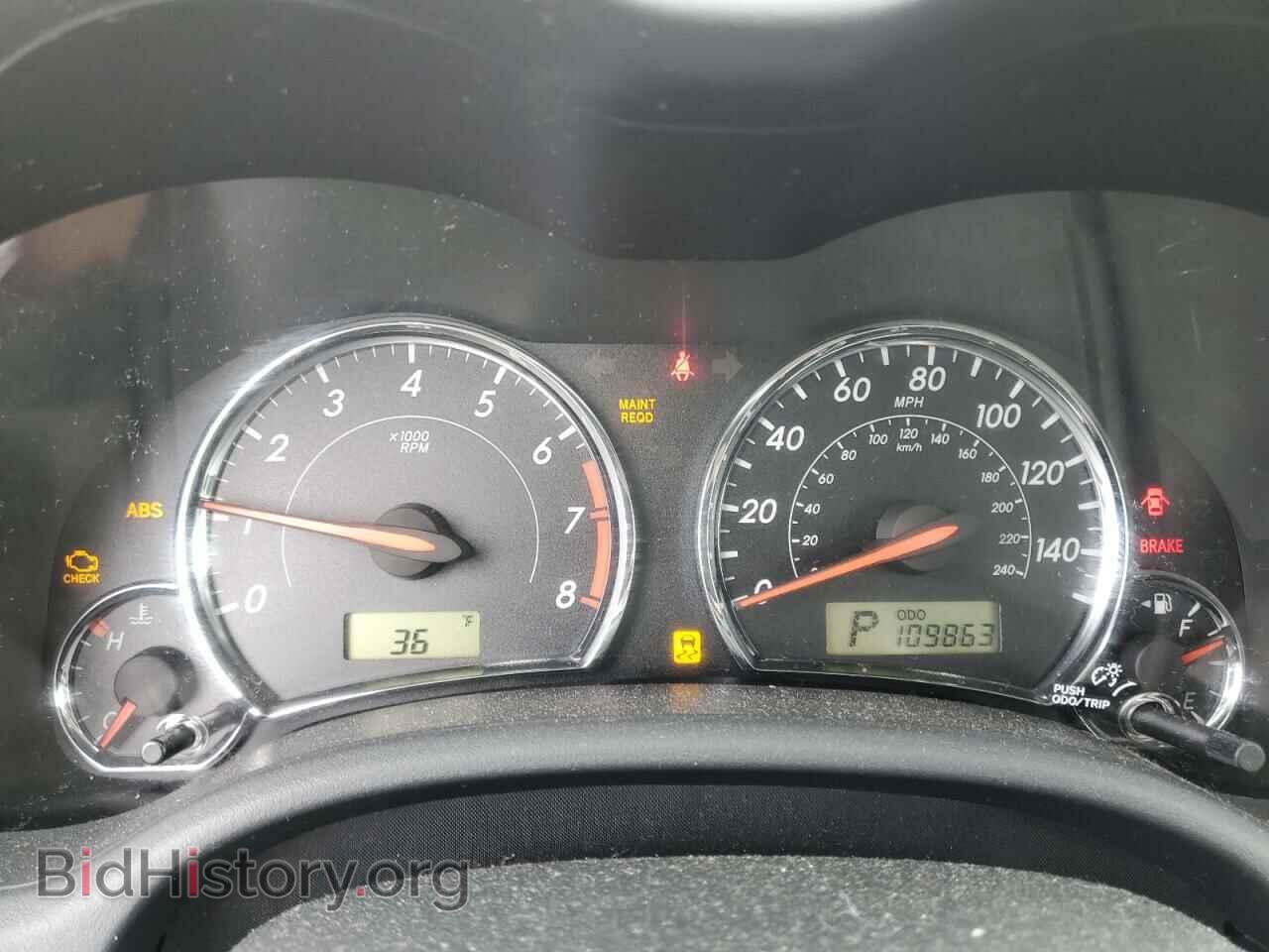 2011 TOYOTA COROLLA - VIN: 2T1BU4EE2BC649932 - Фото 9