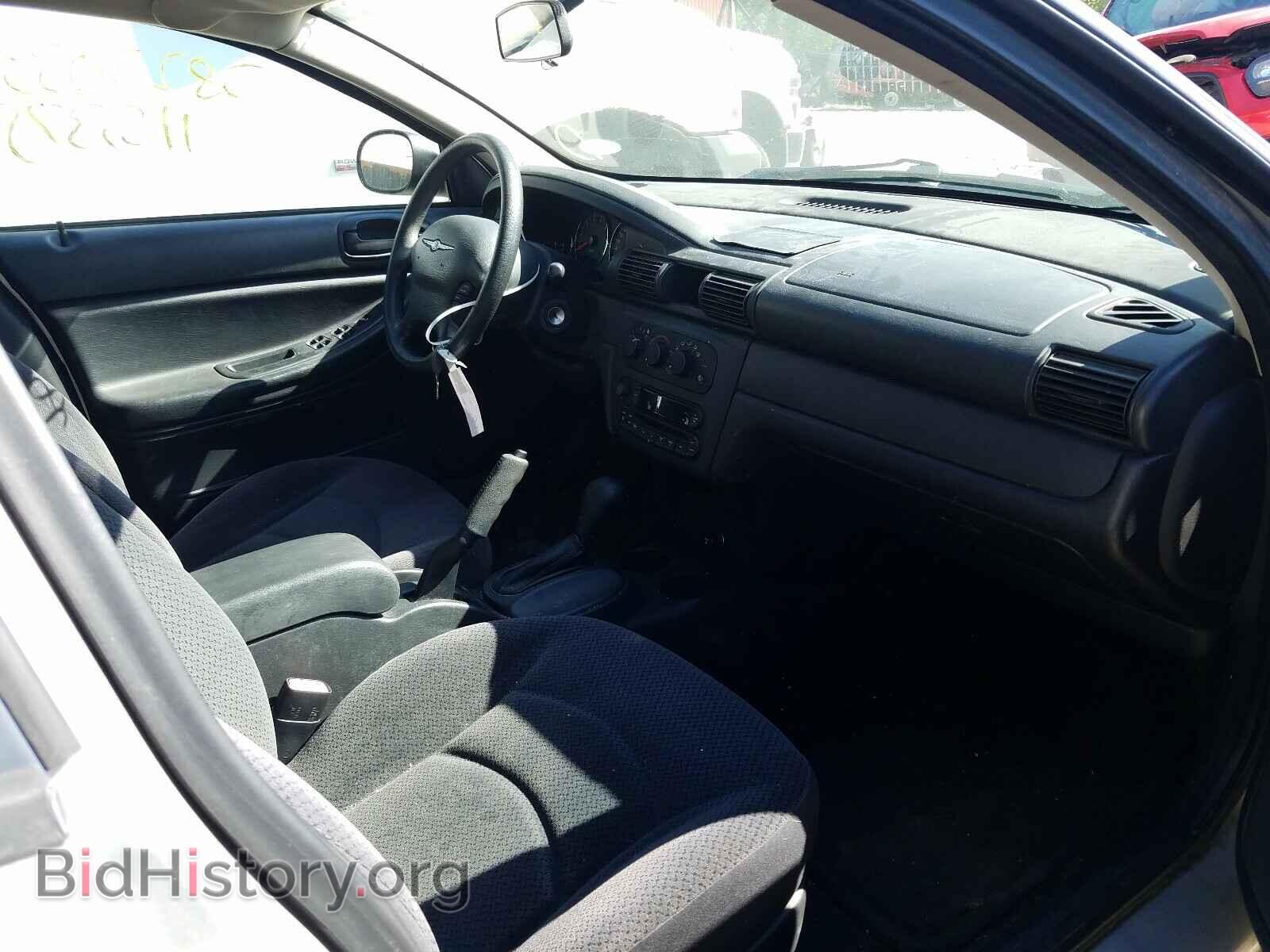 2005 CHRYSLER SEBRING - VIN: 1C3EL46X25N510924 - Фото 5