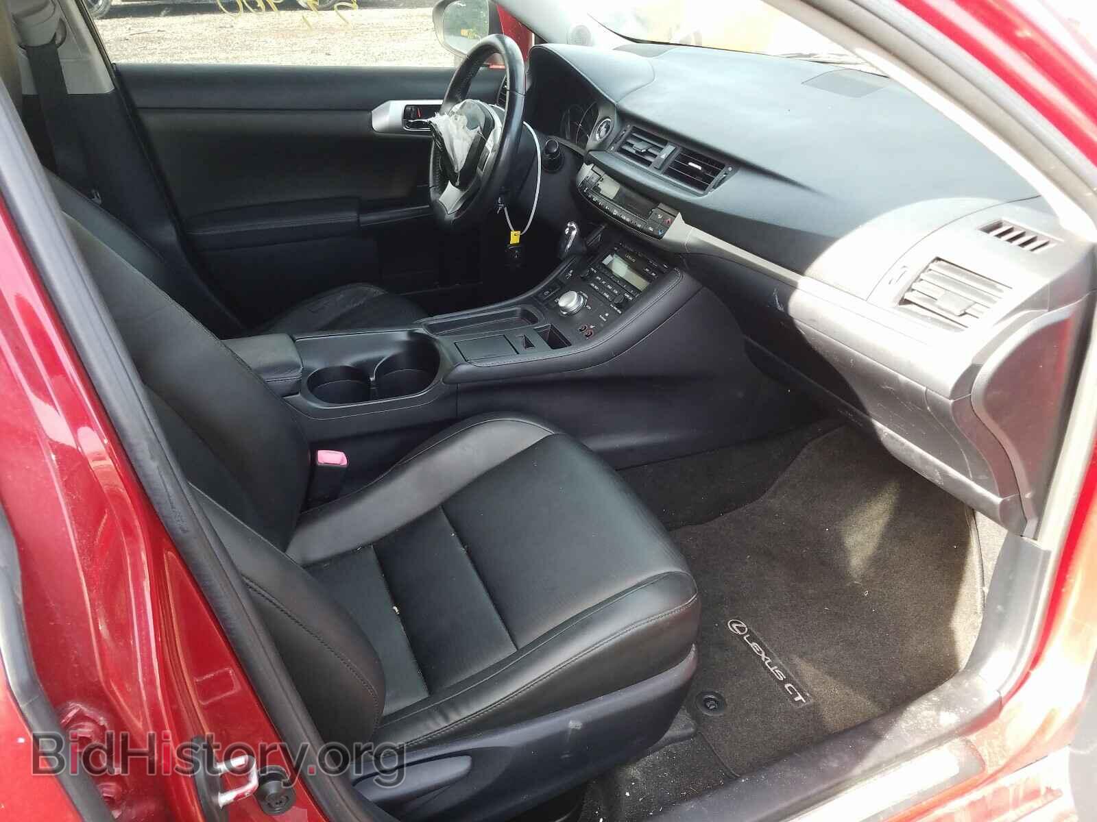 2011 LEXUS CT 200 - VIN: JTHKD5BH3B2029950 - Фото 5