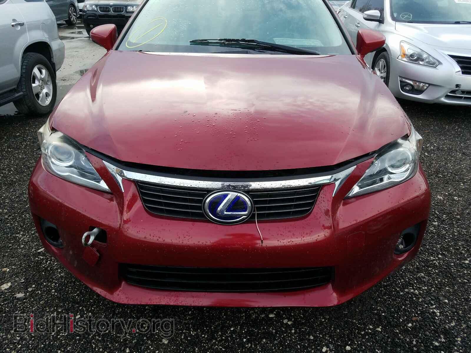 2011 LEXUS CT 200 - VIN: JTHKD5BH3B2029950 - Фото 9