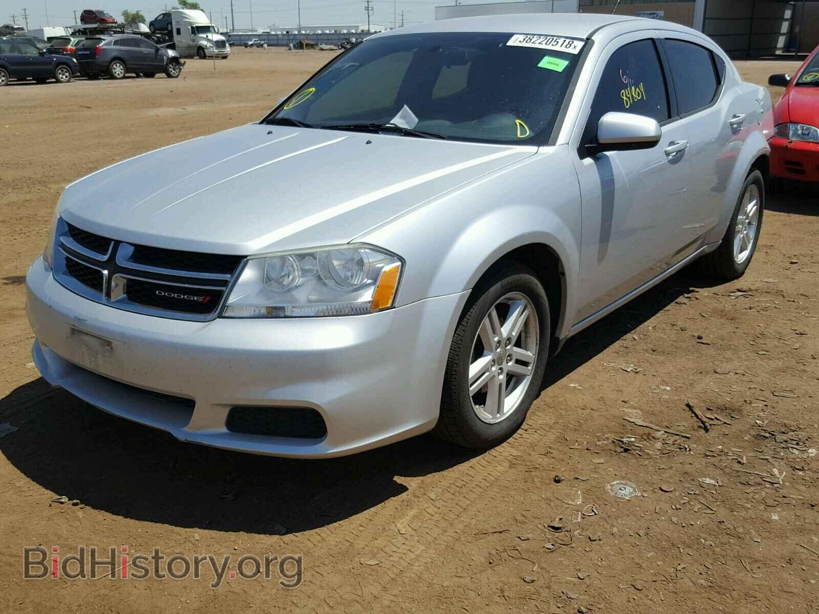 2012 DODGE AVENGER - VIN: 1C3CDZCB6CN219799 - Фото 2