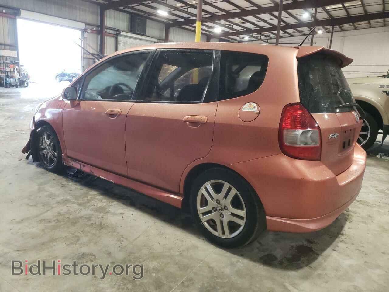 2007 HONDA FIT - VIN: JHMGD38657S006225 - Фото 2