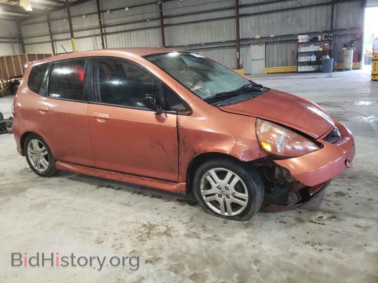 2007 HONDA FIT - VIN: JHMGD38657S006225 - Фото 4