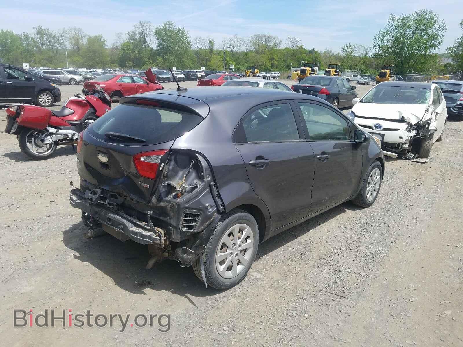 2013 KIA RIO - VIN: KNADN5A38D6192471 - Фото 4