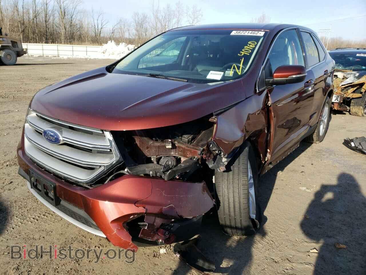 2015 FORD EDGE - VIN: 2FMTK4J95FBB95544 - Фото 2