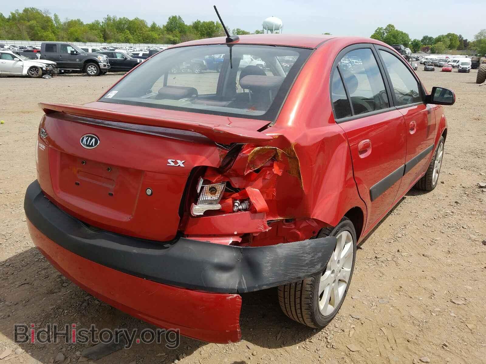 2009 KIA RIO BASE - VIN: KNADE223496556406 - Фото 4
