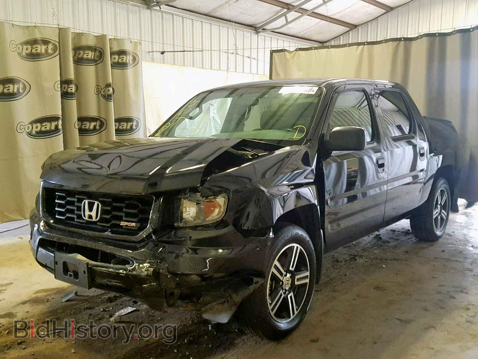2013 HONDA RIDGELINE - VIN: 5FPYK1F71DB018237 - Фото 2