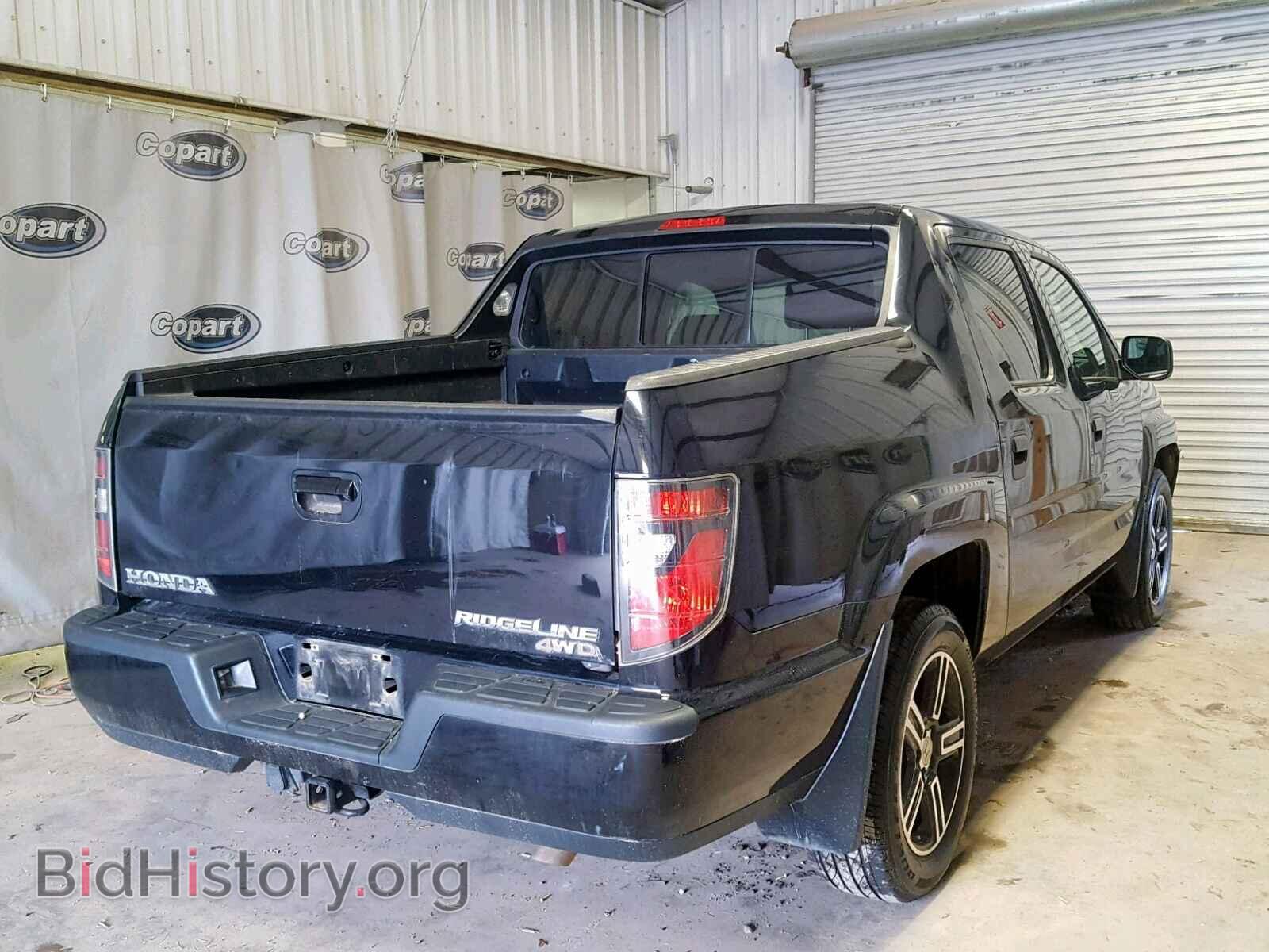 2013 HONDA RIDGELINE - VIN: 5FPYK1F71DB018237 - Фото 4