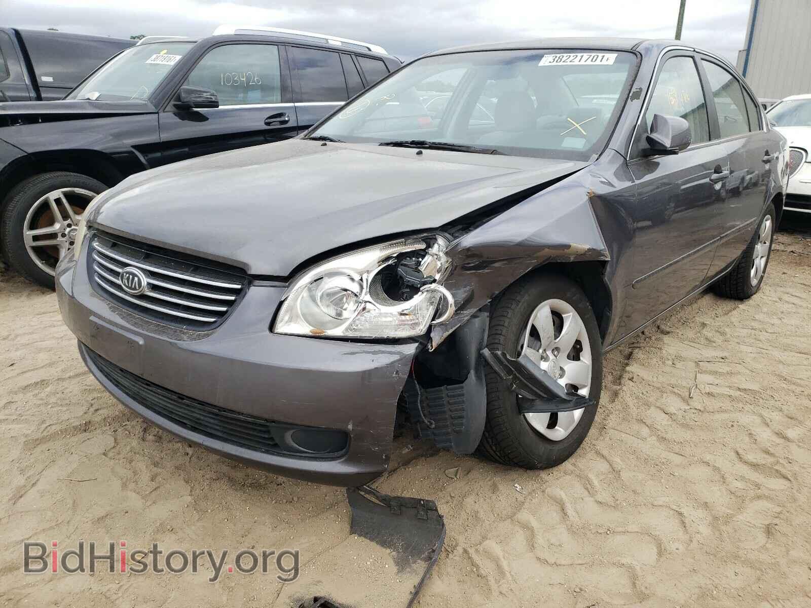 2008 KIA OPTIMA - VIN: KNAGE123585221344 - Фото 2