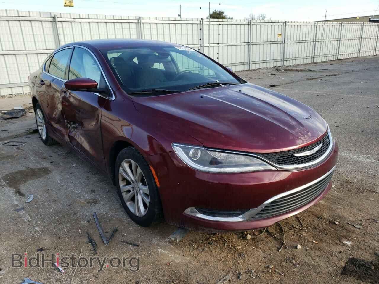 Фотография 1C3CCCABXFN743688 - CHRYSLER 200 2015