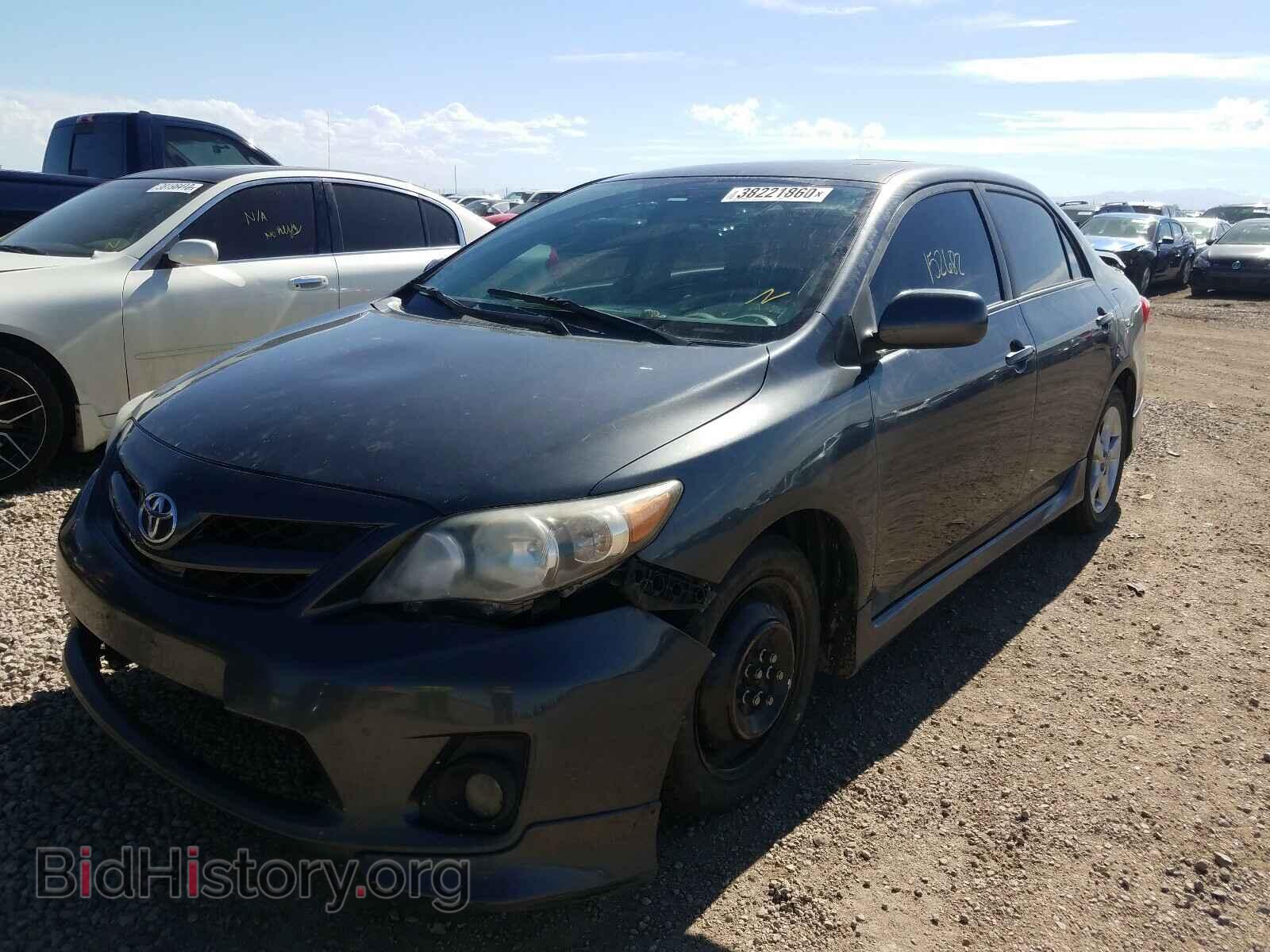2011 TOYOTA COROLLA - VIN: 2T1BU4EE6BC650095 - Фото 2