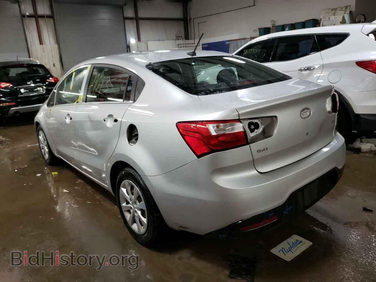 2014 KIA RIO - VIN: KNADM4A36E6404699 - Фото 2