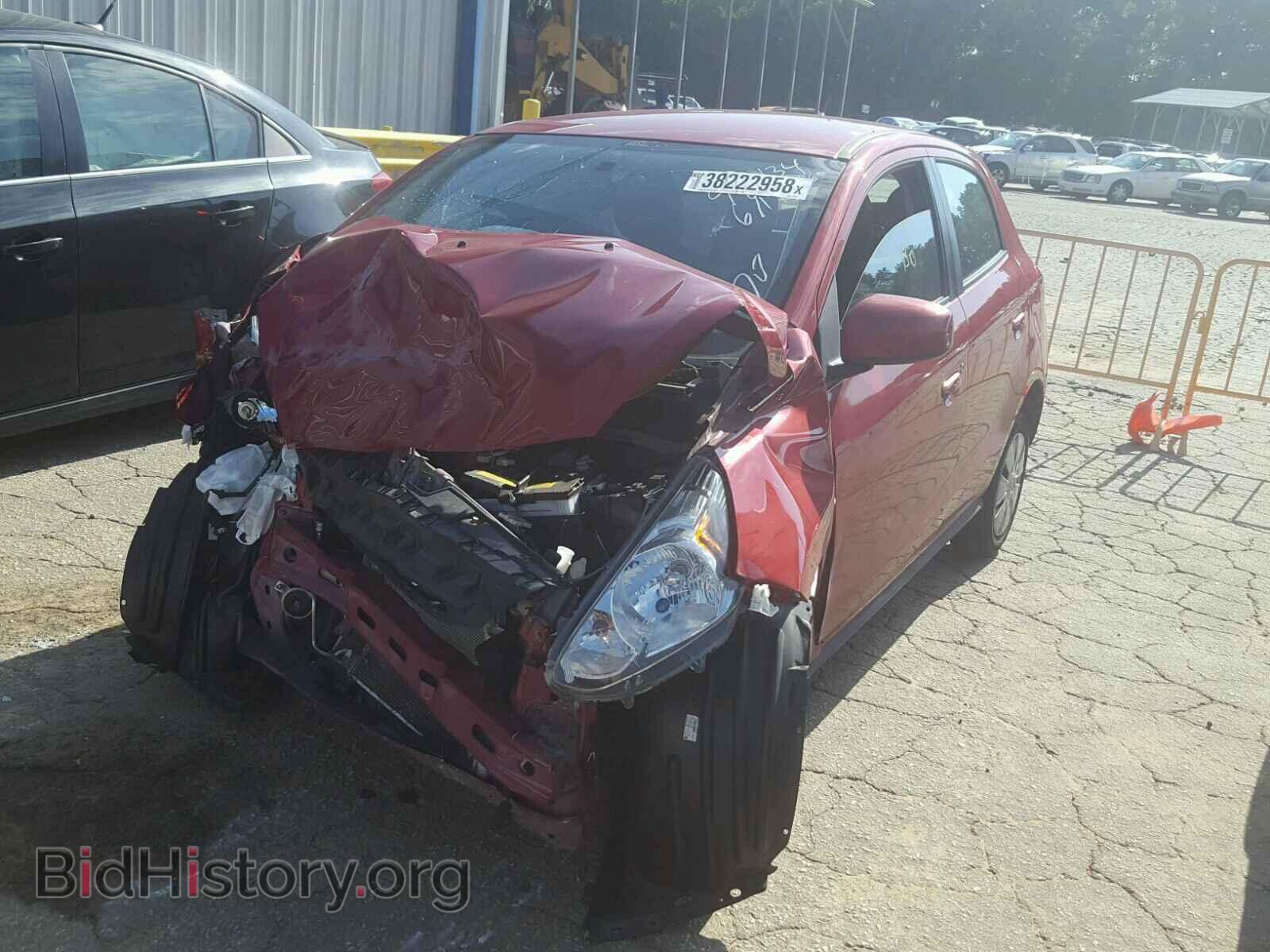 2015 MITSUBISHI MIRAGE - VIN: ML32A3HJ3FH031129 - Фото 2