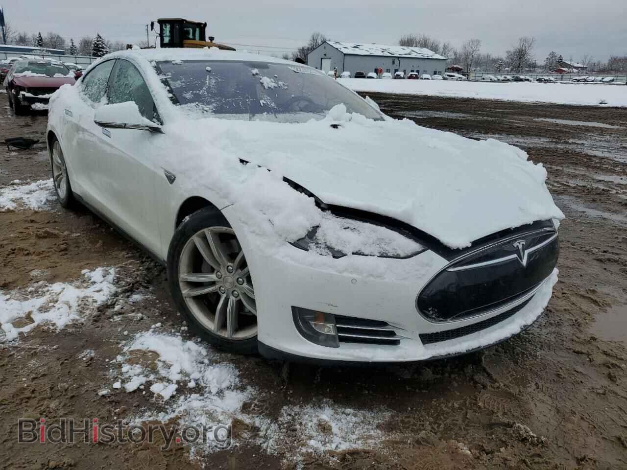 2014 TESLA MODEL S - VIN: 5YJSA1H13EFP35606 - Фото 4