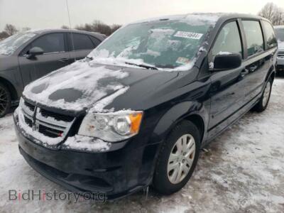 2015 Dodge CARAVAN SE, black — VIN 2C4RDGBG5FR713974, Copart