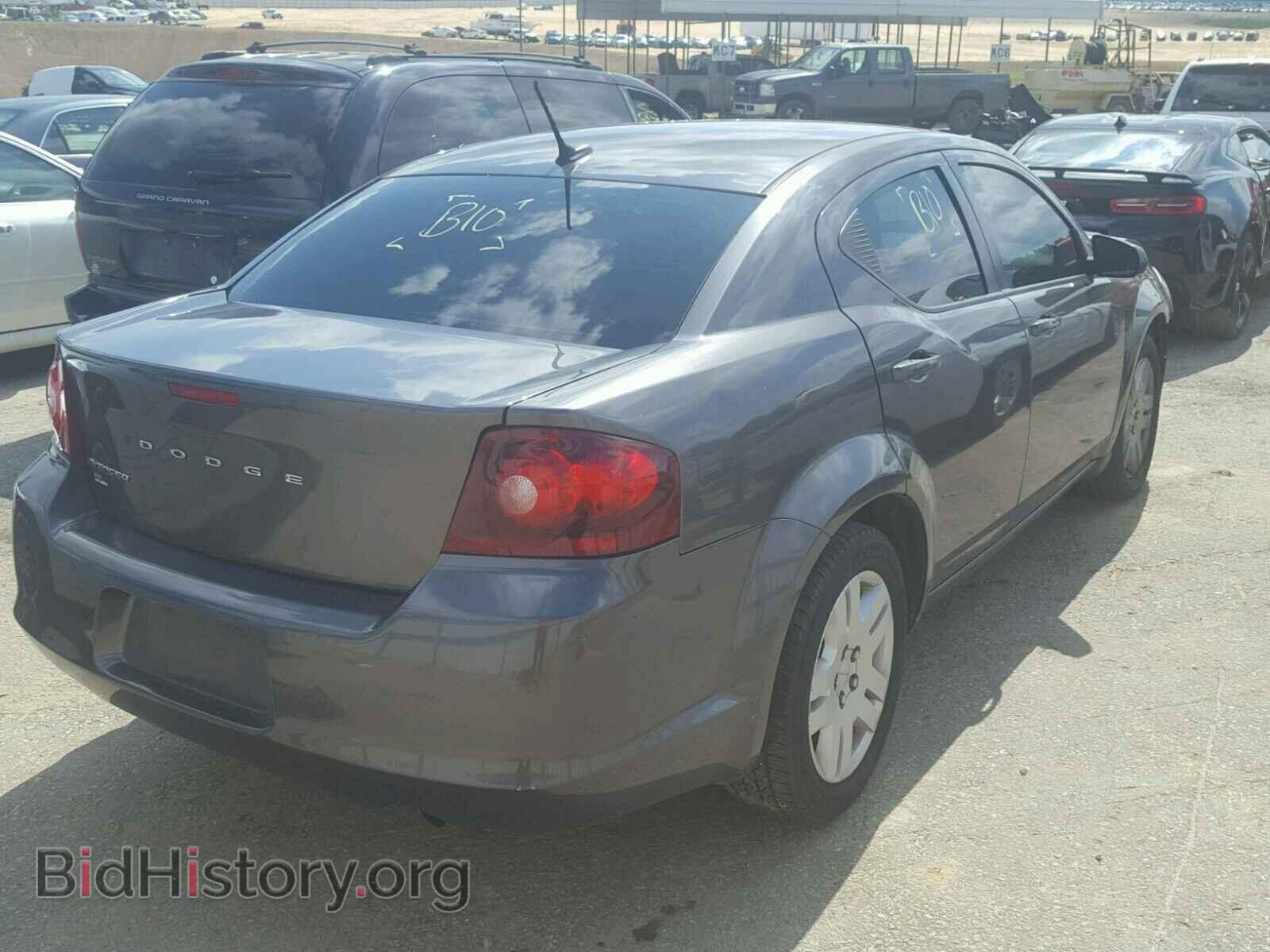 2014 DODGE AVENGER - VIN: 1C3CDZAB2EN215383 - Фото 4