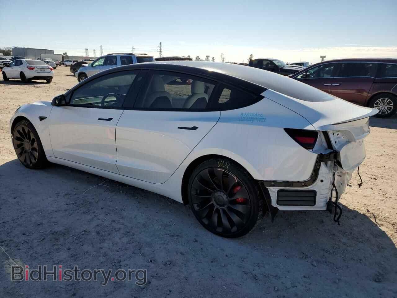 2022 TESLA MODEL 3 - VIN: 5YJ3E1ECXNF203588 - Фото 2