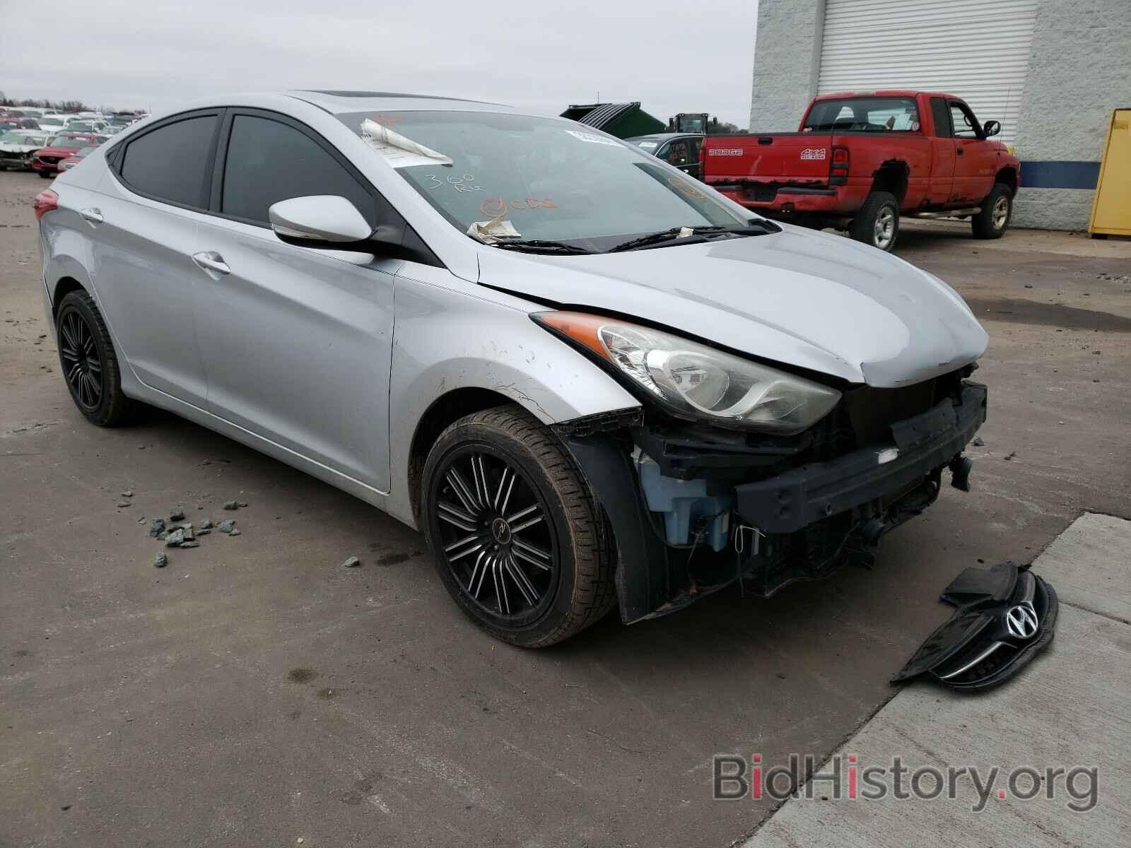 Photo 5NPDH4AE0CH097168 - HYUNDAI ELANTRA 2012