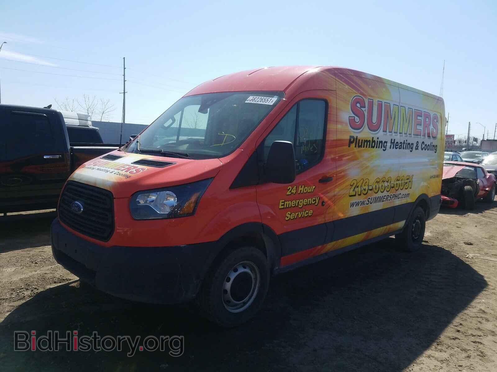 2019 FORD TRANSIT CO - VIN: 1FTYR2CM9KKA14599 - Фото 2