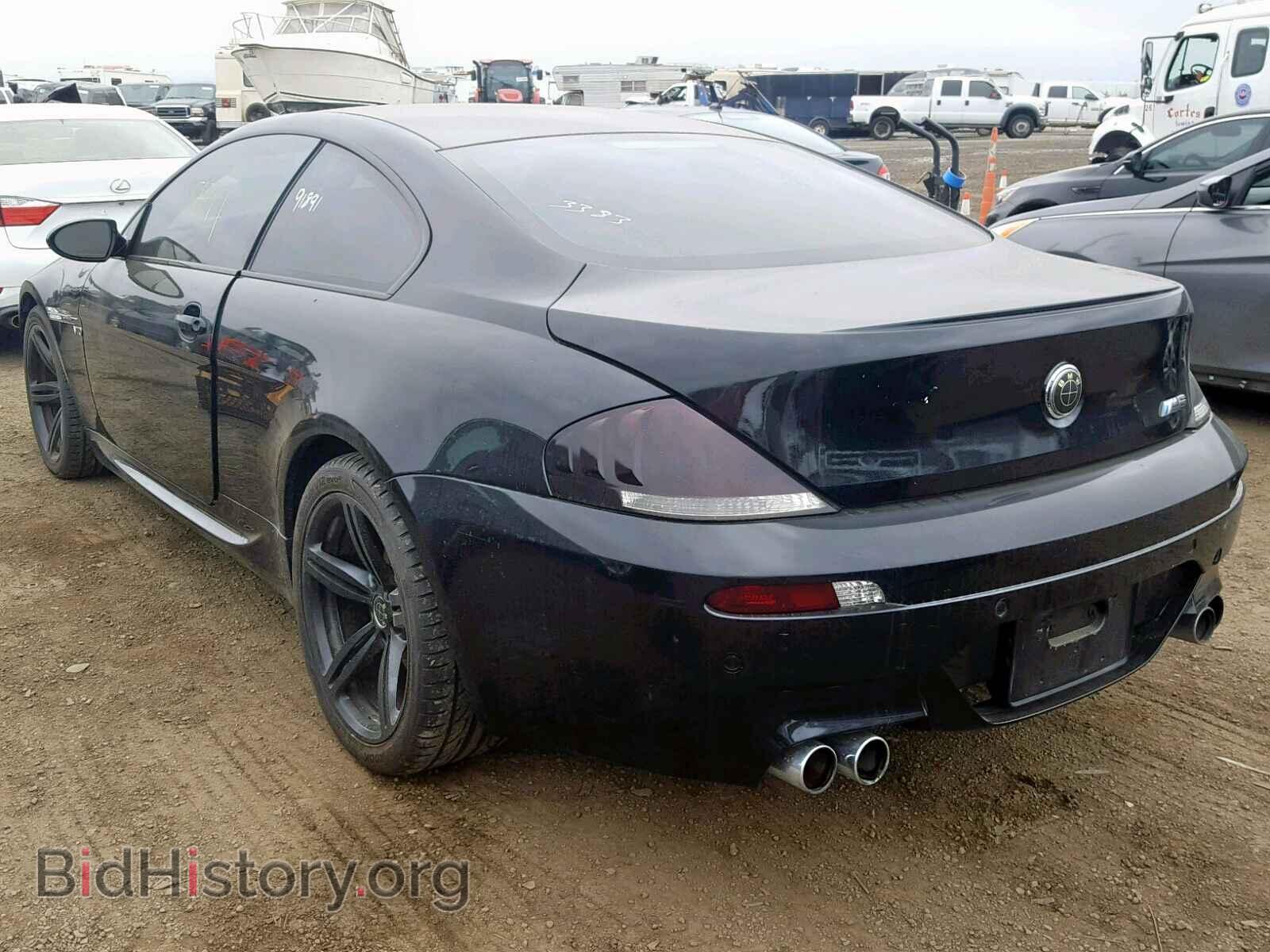 2007 BMW M6 - VIN: WBSEH93587B798345 - Фото 3