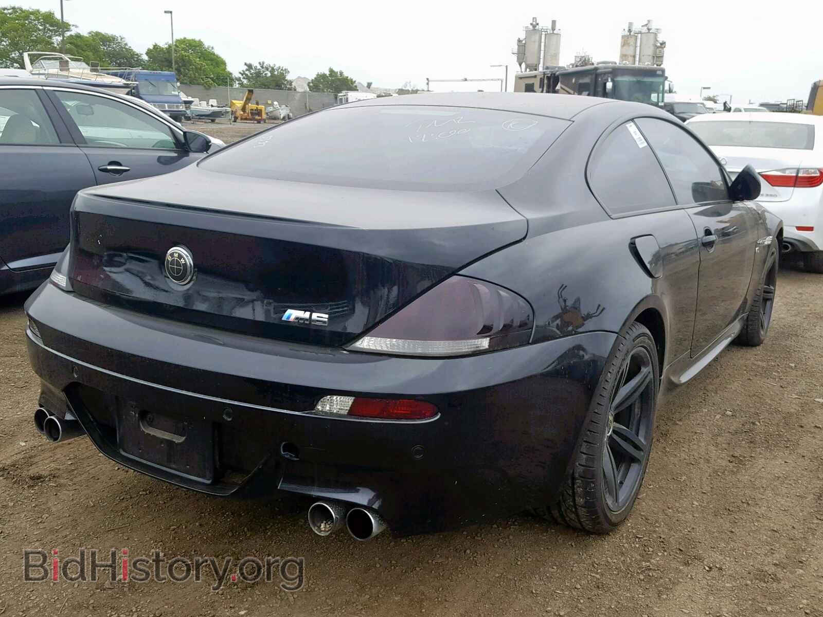 2007 BMW M6 - VIN: WBSEH93587B798345 - Фото 4