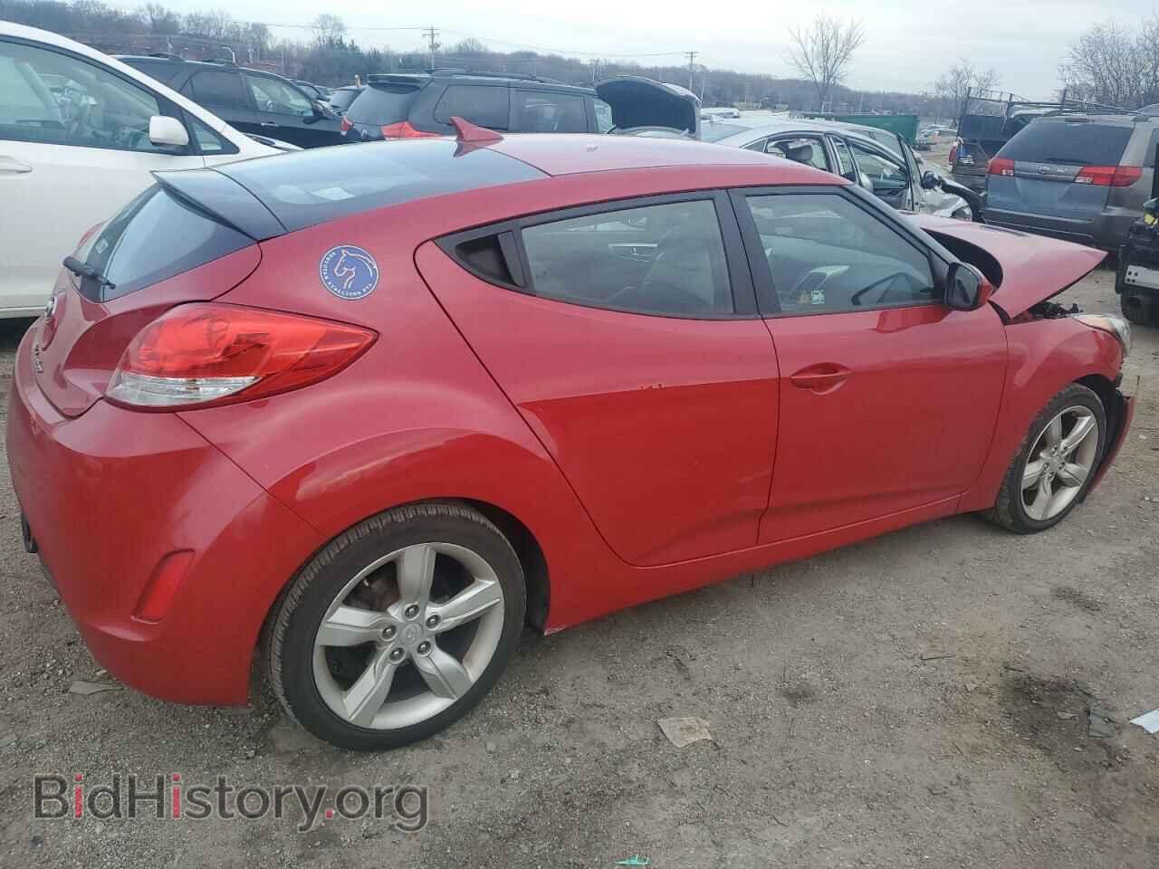 2013 HYUNDAI VELOSTER - VIN: KMHTC6ADXDU086372 - Фото 3