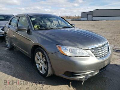 2013 Chrysler 200 200 Tourin, серый — VIN 1C3CCBBB9DN542239, Copart