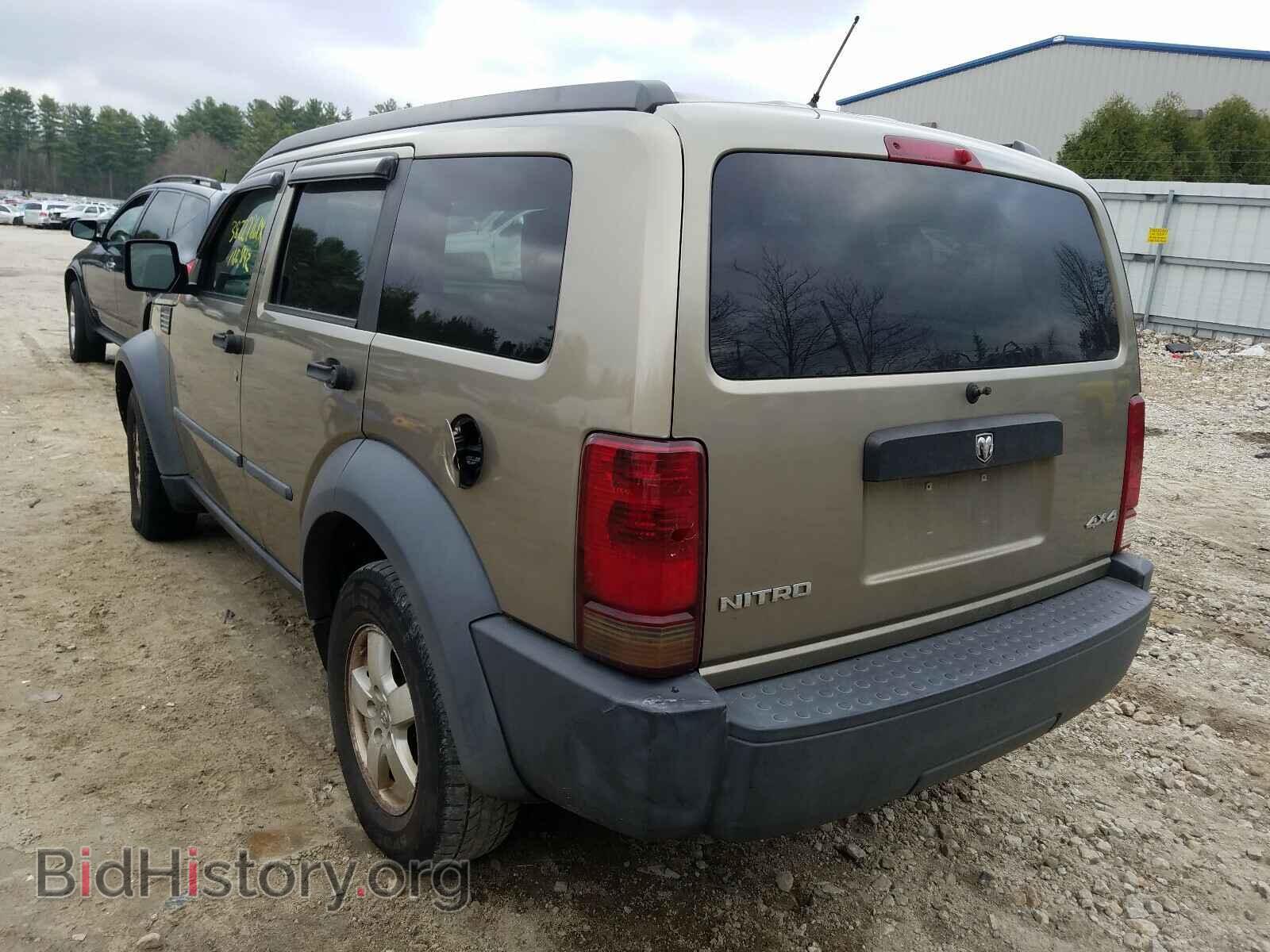 2007 DODGE NITRO - VIN: 1D8GU28K87W503532 - Photo 3