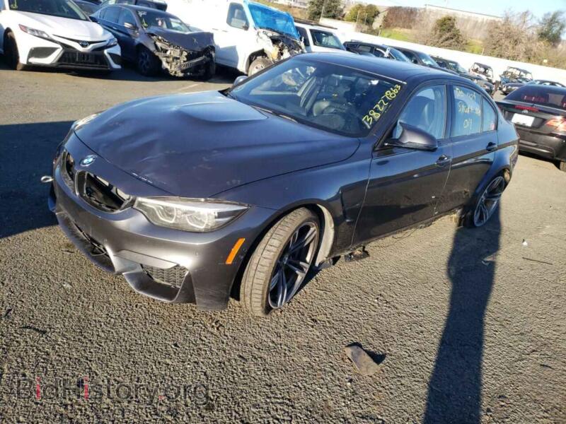 2018 BMW M3 (VIN WBS8M9C59J5L00135) — фото 1 из 12, Copart, повреждение: днище