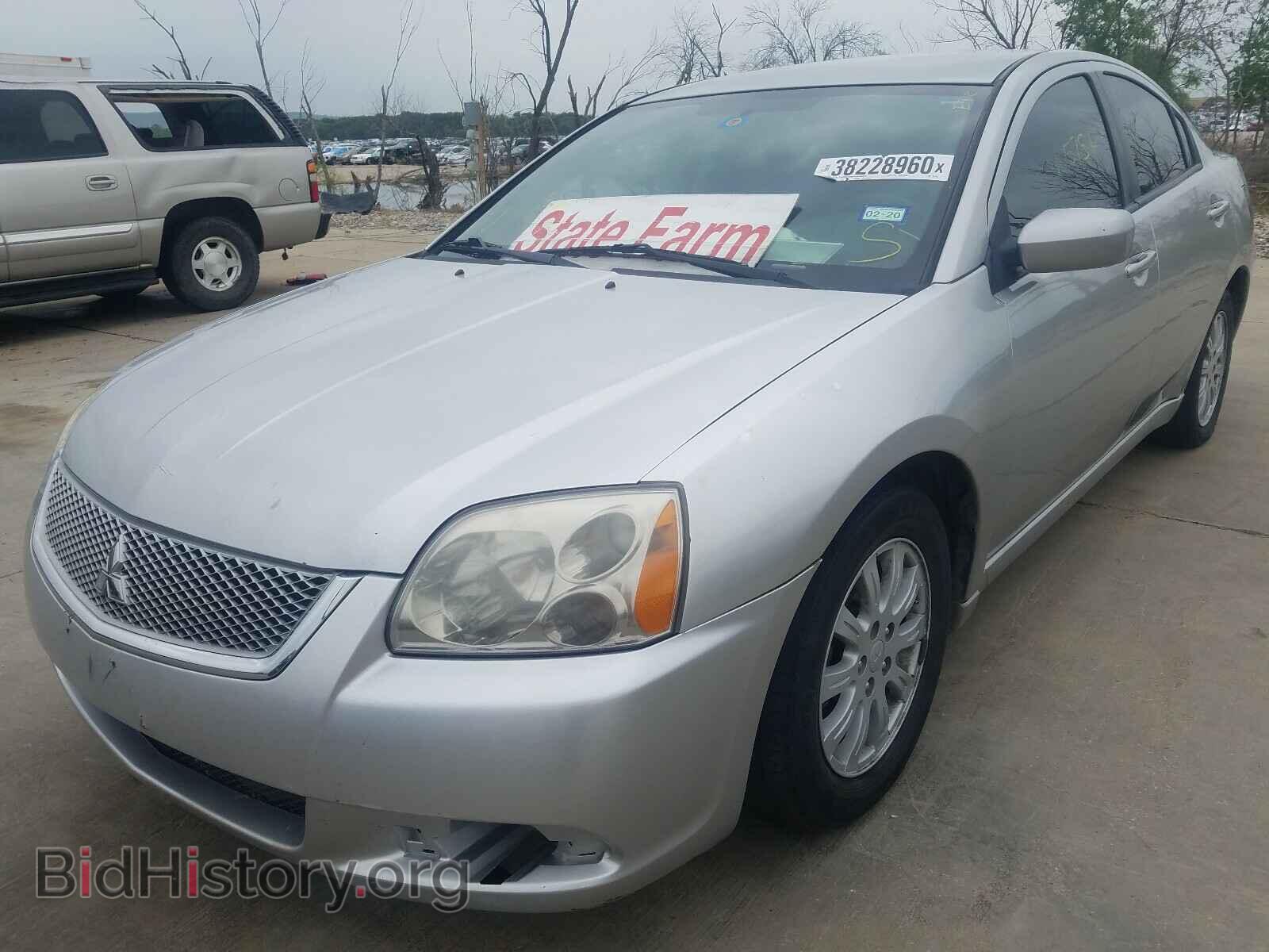 2012 MITSUBISHI GALANT - VIN: 4A32B2FF3CE017051 - Фото 2