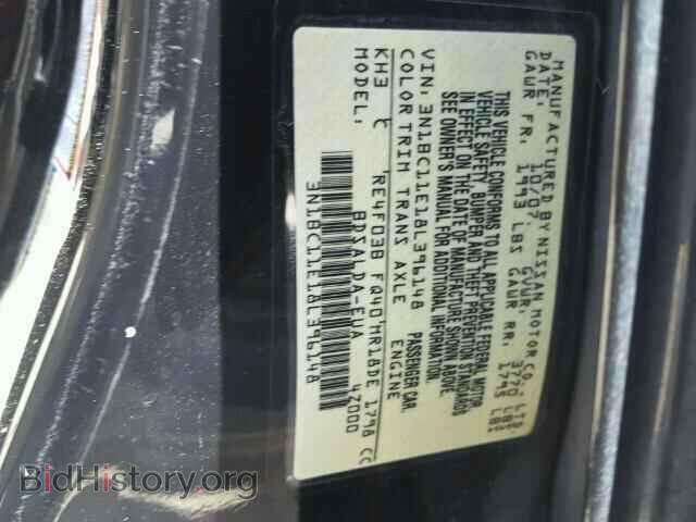 2008 NISSAN VERSA - VIN: 3N1BC11E18L396148 - Фото 10
