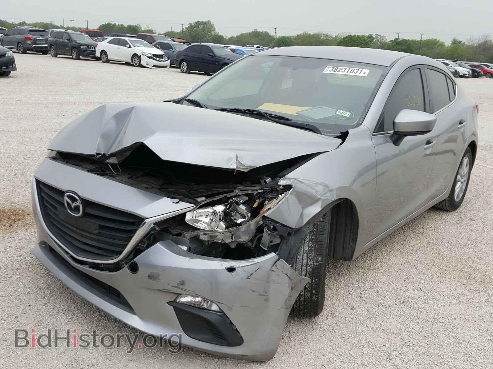 2014 MAZDA 3 - VIN: JM1BM1V70E1109925 - Фото 2