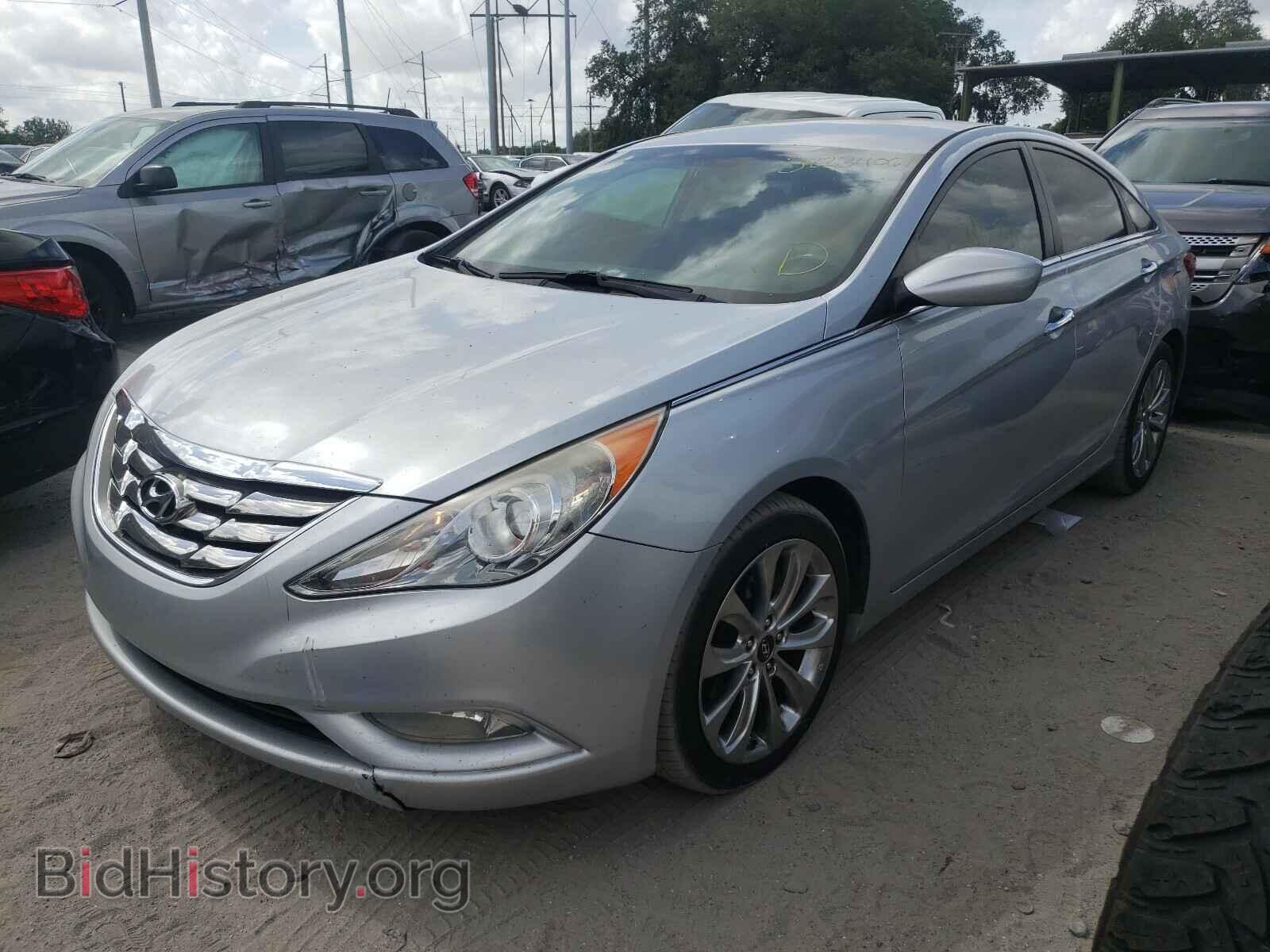 2012 HYUNDAI SONATA - VIN: 5NPEC4AC2CH395593 - Фото 2