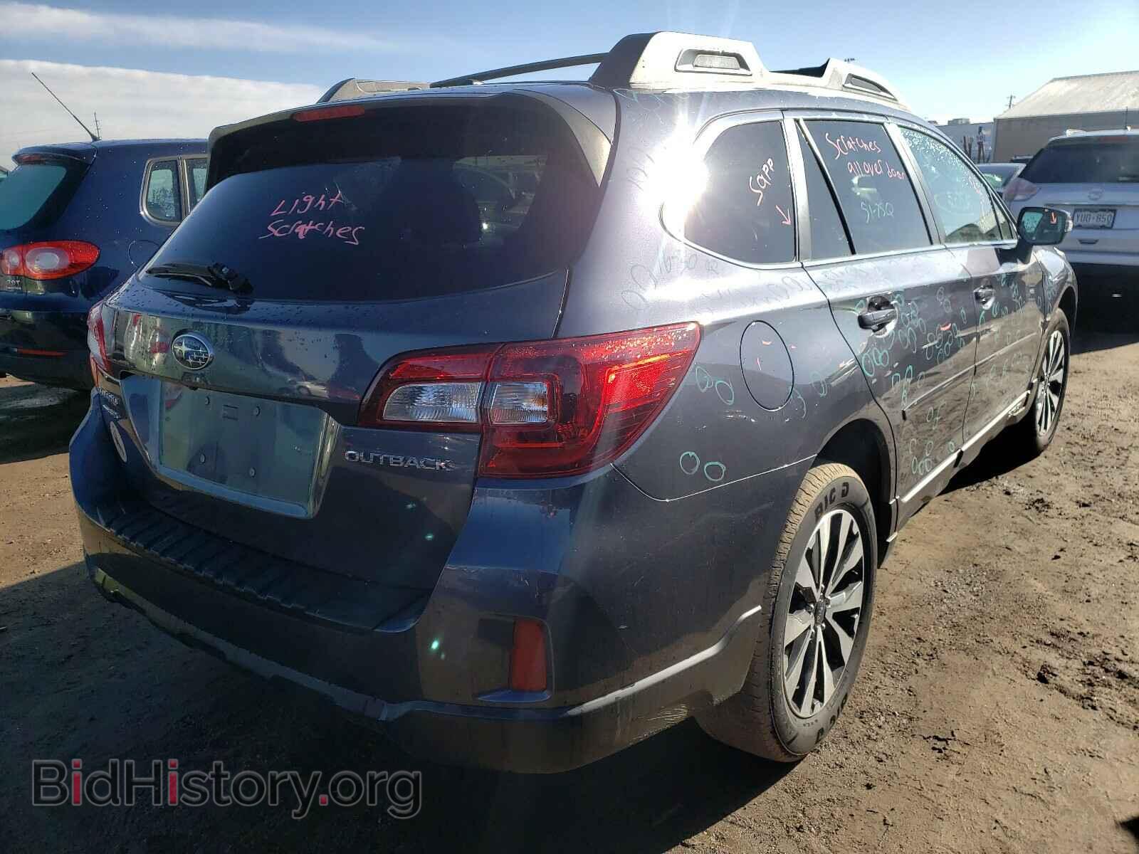 2015 SUBARU OUTBACK - VIN: 4S4BSBNC9F3344222 - Фото 4