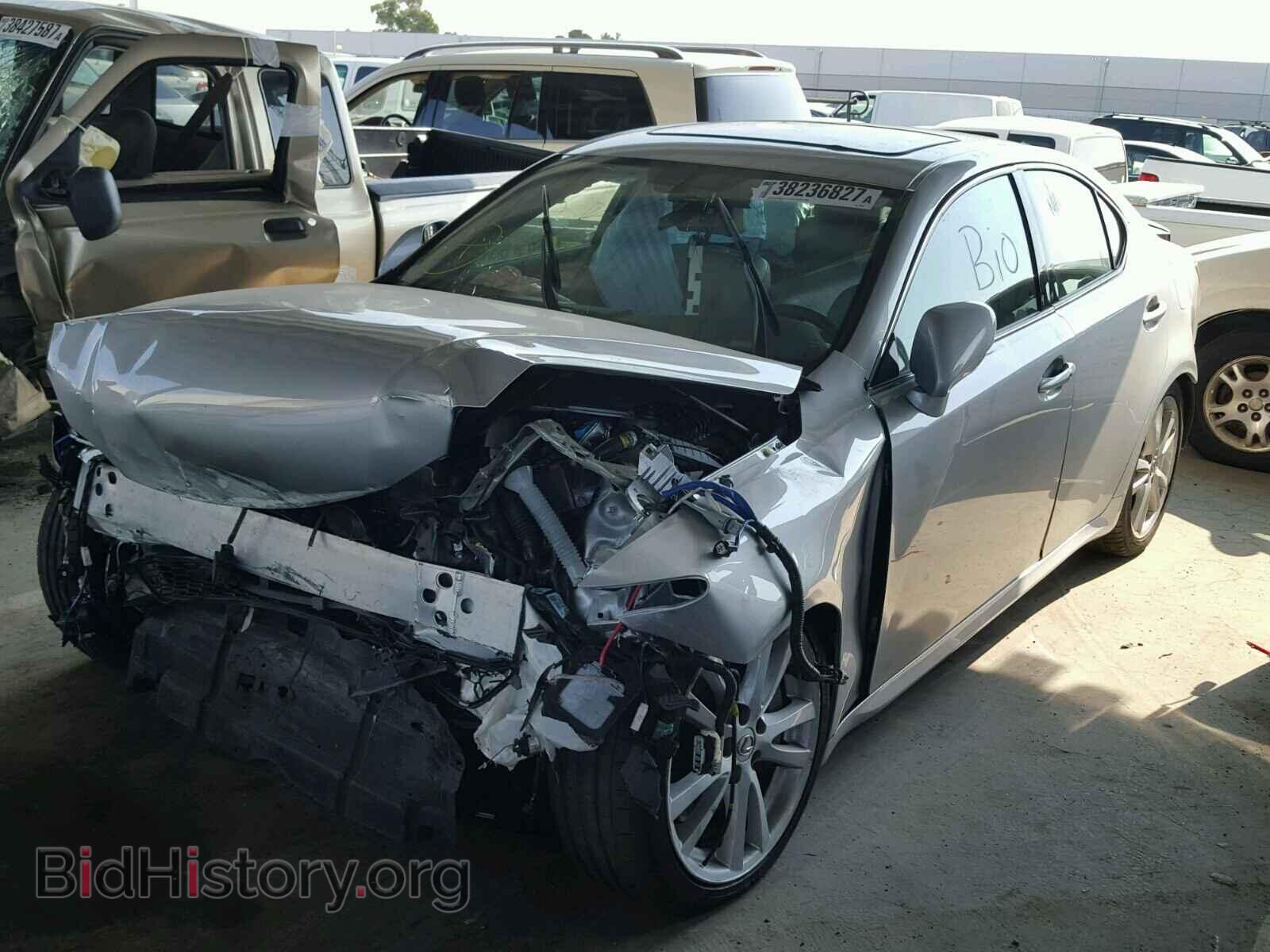 2006 LEXUS IS350 - VIN: JTHBE262565005557 - Фото 2